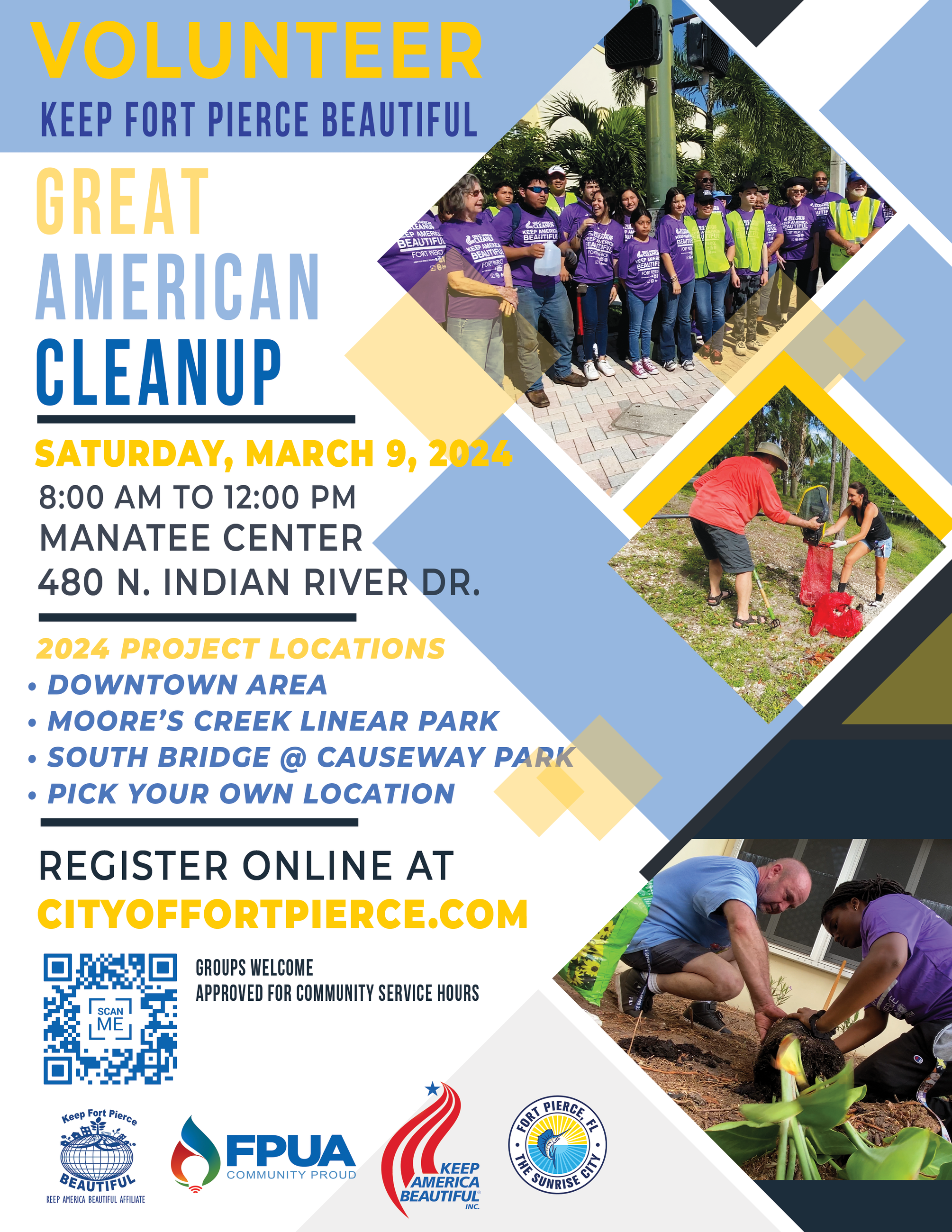 Great American Cleanup Day Flyer 2024