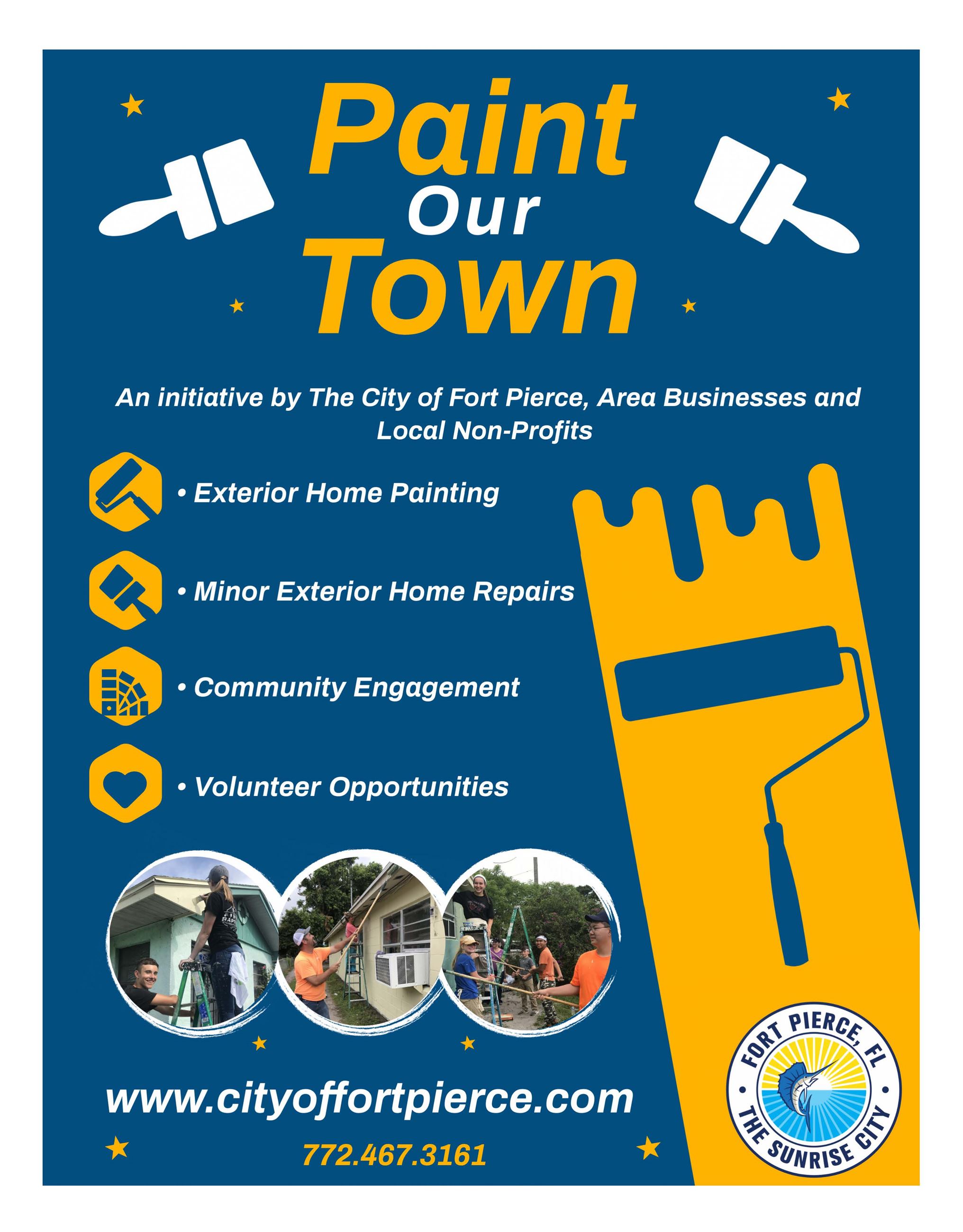 Paint Our Town Flyer