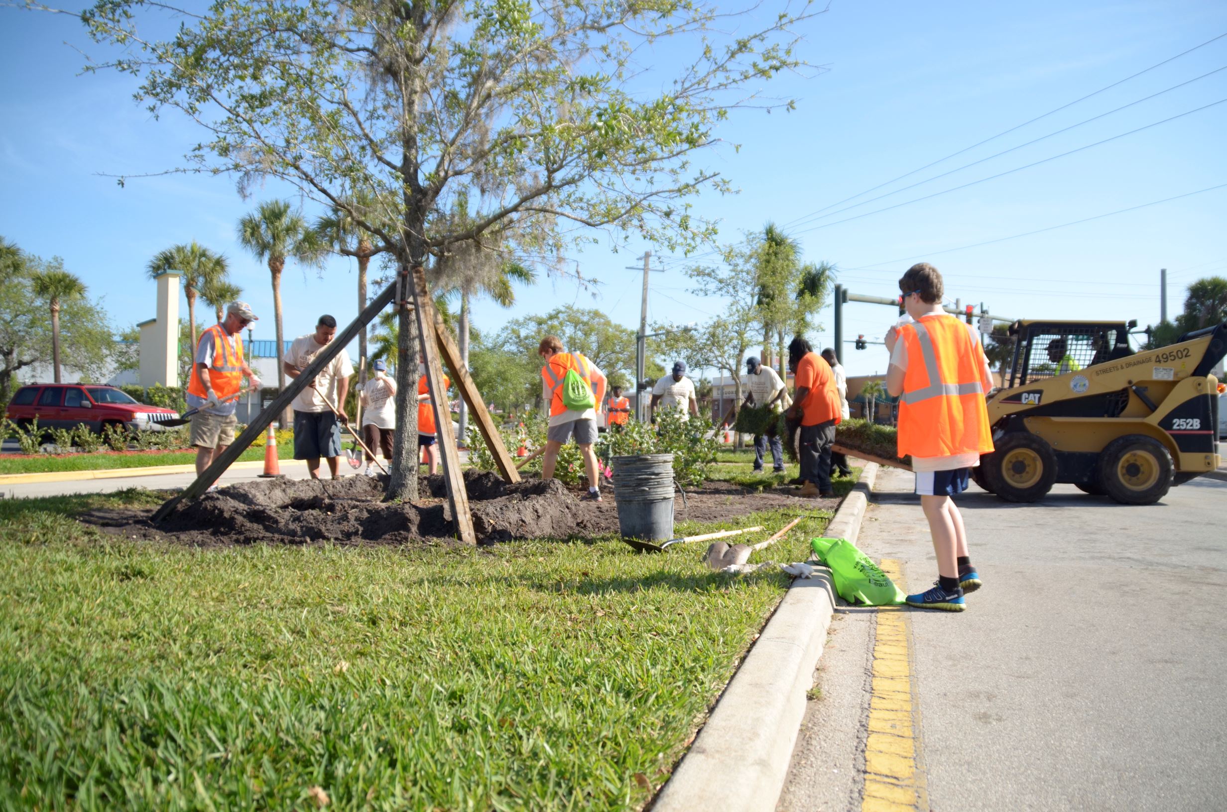 Great American Cleanup Sunrise Blvd